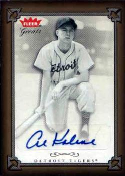 2004 Fleer Greats of the Game - Autographs #GBA-AK Al Kaline Front