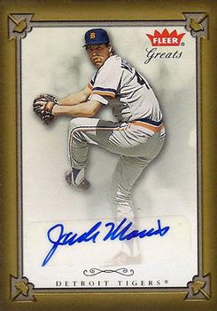 2004 Fleer Greats of the Game - Autographs #GBA-JMO Jack Morris Front