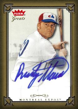 2004 Fleer Greats of the Game - Autographs #GBA-RST Rusty Staub Front
