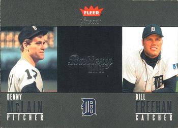 2004 Fleer Greats of the Game - Battery Mates #7 BM Denny McLain / Bill Freehan Front