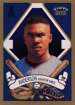 2003 Topps 205 #111 Garret Anderson Front