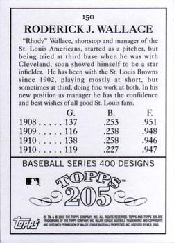 2003 Topps 205 #150 Bobby Wallace Back