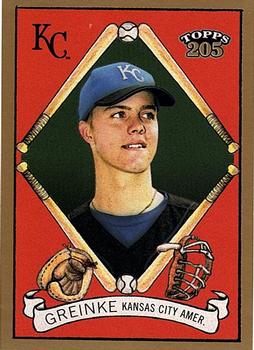 2003 Topps 205 #165 Zack Greinke Front