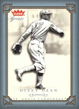 2004 Fleer Greats of the Game - Blue #3 Dizzy Dean Front