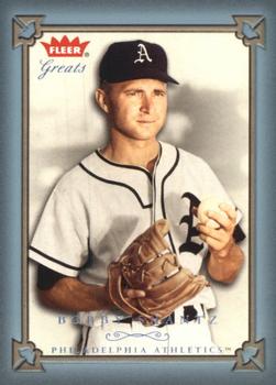 2004 Fleer Greats of the Game - Blue #55 Bobby Shantz Front