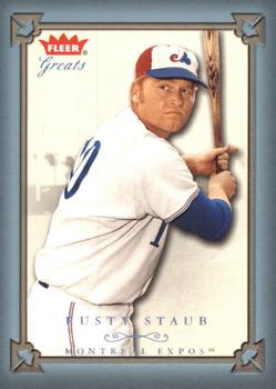 2004 Fleer Greats of the Game - Blue #80 Rusty Staub Front
