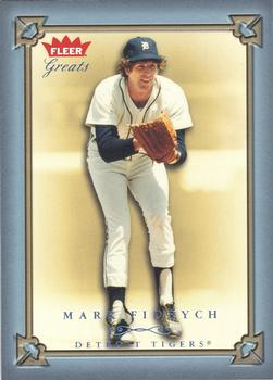 2004 Fleer Greats of the Game - Blue #90 Mark Fidrych Front