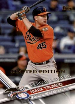 2017 Topps - Limited Edition #55 Mark Trumbo Front