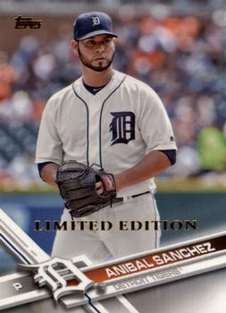 2017 Topps - Limited Edition #83 Anibal Sanchez Front