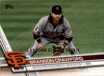 2017 Topps - Limited Edition #106 Brandon Crawford Front