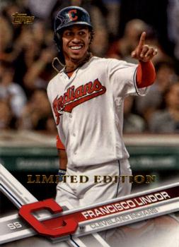 2017 Topps - Limited Edition #119 Francisco Lindor Front