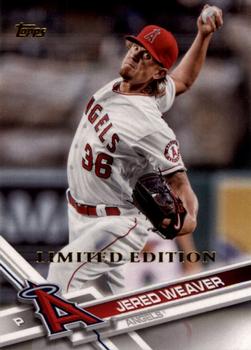 2017 Topps - Limited Edition #135 Jered Weaver Front