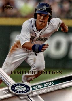 2017 Topps - Limited Edition #153 Nori Aoki Front