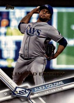 2017 Topps - Limited Edition #156 Alex Colome Front