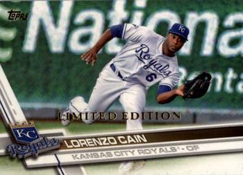 2017 Topps - Limited Edition #167 Lorenzo Cain Front