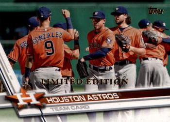 2017 Topps - Limited Edition #175 Houston Astros Front