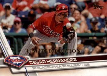 2017 Topps - Limited Edition #222 Cesar Hernandez Front