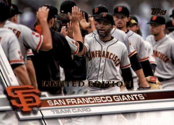 2017 Topps - Limited Edition #235 San Francisco Giants Front