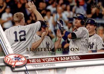 2017 Topps - Limited Edition #249 New York Yankees Front