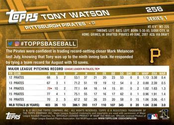 2017 Topps - Limited Edition #256 Tony Watson Back