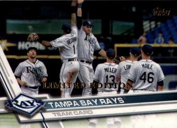 2017 Topps - Limited Edition #266 Tampa Bay Rays Front