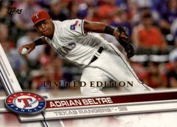 2017 Topps - Limited Edition #280 Adrian Beltre Front