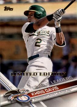 2017 Topps - Limited Edition #291 Khris Davis Front