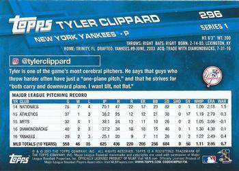 2017 Topps - Limited Edition #296 Tyler Clippard Back