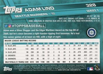 2017 Topps - Limited Edition #328 Adam Lind Back