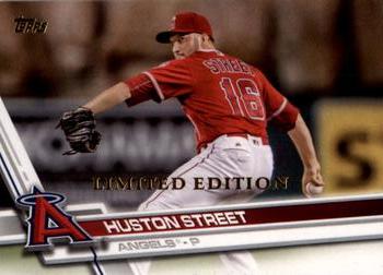2017 Topps - Limited Edition #332 Huston Street Front