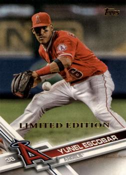 2017 Topps - Limited Edition #363 Yunel Escobar Front