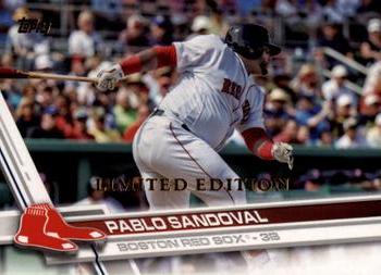 2017 Topps - Limited Edition #392 Pablo Sandoval Front