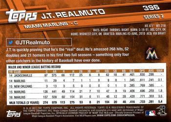 2017 Topps - Limited Edition #396 J.T. Realmuto Back