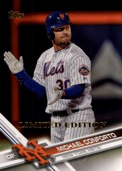 2017 Topps - Limited Edition #408 Michael Conforto Front