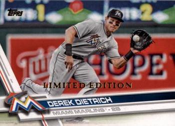 2017 Topps - Limited Edition #424 Derek Dietrich Front