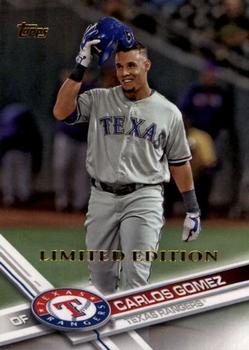 2017 Topps - Limited Edition #427 Carlos Gomez Front