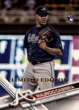 2017 Topps - Limited Edition #455 Mauricio Cabrera Front