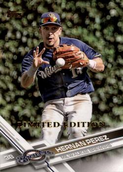 2017 Topps - Limited Edition #458 Hernan Perez Front