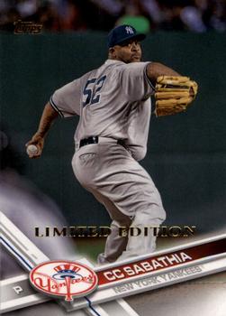 2017 Topps - Limited Edition #465 CC Sabathia Front