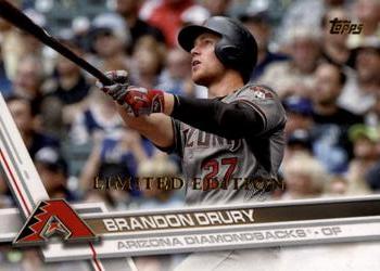 2017 Topps - Limited Edition #470 Brandon Drury Front