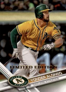 2017 Topps - Limited Edition #484 Yonder Alonso Front