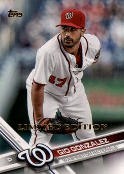 2017 Topps - Limited Edition #527 Gio Gonzalez Front