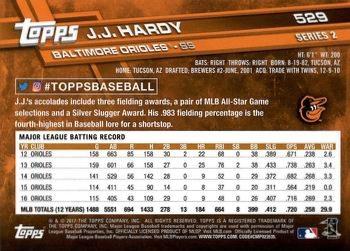2017 Topps - Limited Edition #529 J.J. Hardy Back