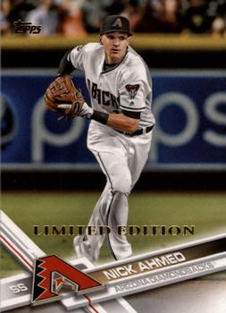 2017 Topps - Limited Edition #562 Nick Ahmed Front