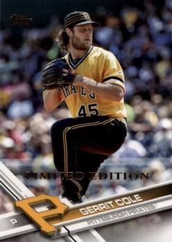 2017 Topps - Limited Edition #587 Gerrit Cole Front