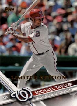 2017 Topps - Limited Edition #598 Michael Taylor Front