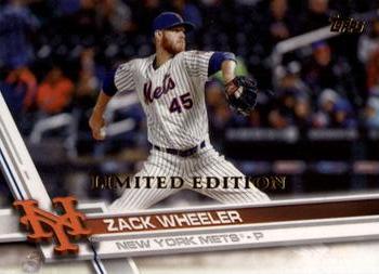 2017 Topps - Limited Edition #631 Zack Wheeler Front