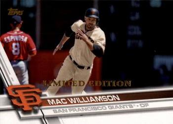 2017 Topps - Limited Edition #683 Mac Williamson Front