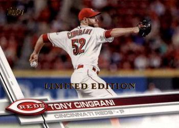 2017 Topps - Limited Edition #698 Tony Cingrani Front