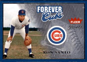 2004 Fleer Greats of the Game - Forever #12F Ron Santo Front